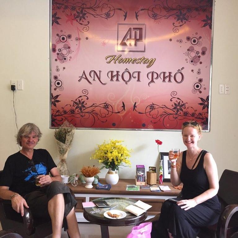 An Hoi Town Homestay Хойан Экстерьер фото