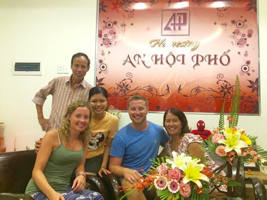 An Hoi Town Homestay Хойан Экстерьер фото